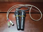 2 Audio Technica P615 Cardioid Proformance Dynamic Vocal Microphones With Cords. Fixed Price $39.00.