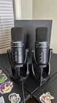 (2) Samson G Track Pro Usb Condenser Desktop Microphone Black, Mute,. Fixed Price $130.00.
