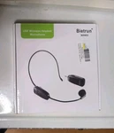 Bietrun WXM01 Uhf Wireless Headset Microphone New Openbox. Fixed Price $14.99.