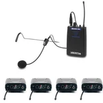 Vocopro SILENTPA-IFB-4 One-way Wireless Communication System With Four Recei. Fixed Price $759.00.