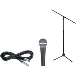 Shure SM58 Microphone With Cable & Stand. Fixed Price $158.99.