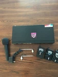 Nady 401 4-CH Professional Vhf Wireless Handheld Microphone System W/4 Mics. Fixed Price $99.99.