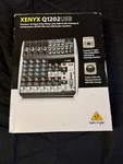 Behringer Xenyx Q1202USB Analog Mixer Interface 12-CHANNEL 2-BUS Compressor. Fixed Price $80.50.