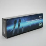 Bietrun 2-MICS Uhf Wireless Dual Handheld Microphones Channel WXM21-02. Fixed Price $30.00.