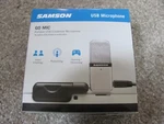 Samson Go Portable Usb Condenser Microphone For Mac And Pc Computers Silver. Fixed Price $39.98.
