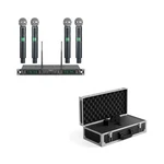 Phenyx Pro Wireless Microphone System PTU-5000-4H Bundle With The Customizabl.... Fixed Price $329.82.