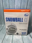 New Blue Snowball Ice Usb Microphone Recording Streaming Vlog Logitech Plug. Fixed Price $21.98.