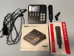 Rodecaster Duo + Electro-voice RE20 (black) Microphone Bundle. Fixed Price $850.00.