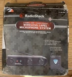 Radioshack 17HZ Vhf Single-channel Wireless Lapel Microphone System Up 200 22. Fixed Price $16.24.