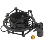Black Universal Microphone Shock Mount For Large Diameter 48-51MM Co.... Fixed Price $16.71.