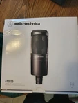 Audio-technica AT2020 Cardioid Condenser Studio Xlr Microphone Black. Fixed Price $68.00.