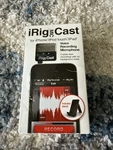 Ik Multimedia Irig Cast Handheld Microphone Smartphone Tablet Iphone Ipad. Fixed Price $15.00.