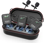 Synco G2A2 Mega Wireless Microphone Dual With 8GB Onboard Recording Volgging. Fixed Price $69.00.