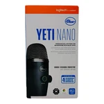 Yeti Nano Logitech Dual-pattern Usb Microphone With Blue Vo!ce 988-000400-SEALED. Fixed Price $48.99.