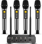 Channel Wireless Microphone With Echo/treble/bass, 160 Ft Uhf Range, XLR+1/4. Fixed Price $191.99.