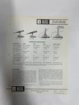 Original Vtg Altec 684B 685B 688B 689BX Mic Operating Instructions (A3). Fixed Price $15.95.