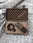 Mxl 990 Large-diaphragm Condenser Microphone With Pop Filter And Case. Fixed Price $55.00.