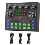 Usb Interface External Sound Card Live Broadcas Microphone Audio Equipment. Fixed Price $21.27.