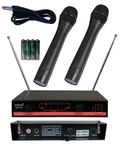 Staraudio Dual Channel Handheld Vhf Wireless Microphone System 2CH Dj. Fixed Price $40.99.
