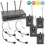 Pyle Uhf Wireless Lavalier Microphone Set Transmitters Home Recording PDWM4122. Fixed Price $97.99.