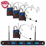 Nady 4W-1KU HM-10 Quad True Diversity 1000-CHANNEL Professional Uhf Wireless Sys. Fixed Price $879.99.