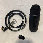 Blue Microphones Yeticaster Professional Broadcast Kit - Black No Base Clamp. Fixed Price $59.99.