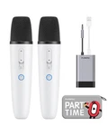 Tesla Karaoke Microphone For With Portable Case, Car 2 Mics, White. Fixed Price $141.82.
