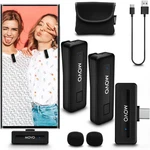 Movo Photo Wireless-mini-uc-duo Ultra-compact Microphone System With 2X Omnidire. Fixed Price $49.95.