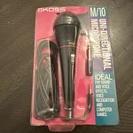 Koss Uni-directional Microphone 3.5MM With Aux Plus Adapter And 10FT Cord. Fixed Price $15.90.