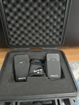 Rodelink Wireless Filmmaker Kit - Lav Mic, Transmitter And Receiver W/ Case. Fixed Price $99.00.