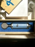 Bluebird Cardioid Condenser Microphone 83-68855 W/ Pop Filter & Wooden Case. Fixed Price $135.00.