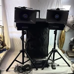 Set Of Amplivox Model SW610A Multimedia Sound Amplifier Portable Systems. Fixed Price $1249.99.