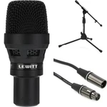 Lewitt Dtp 340 Dynamic Instrument Microphone With Stand Cable. Fixed Price $229.00.