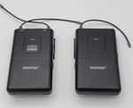 Shure Wireless Transmitter & Receiver Body Pack Set FP1 G5 FP5 494-518MHZ. Fixed Price $250.00.