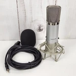 Fosmon Cardioid Condenser Microphone Xlr 360 Degree Uni-directional. Fixed Price $49.99.