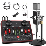 Neculogy Podcast Equipment Bundle, BM-800 Condenser With Voice Changer,. Fixed Price $91.75.