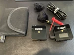 Rode Wireless Compact Microphone System- Case, Usb Charger, Two Wind. Fixed Price $90.00.