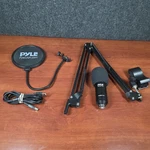 Pyle PDMIKT140 Usb Microphone Boom Kit - Black Tested & Working!. Fixed Price $34.99.