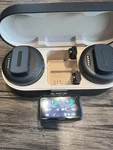 Ankerwork M650 Wireless Lavalier Mic System 2TX 1RX W/ Case Display. Fixed Price $129.00.
