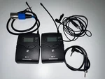 Sennheiser Ew 100 G4 Wireless Lavalier Microphone System Set + Audio Adapter. Fixed Price $350.00.