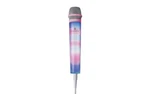 Singing Machine SMM225P, 1/4 (6.35MM) Wired Light-up Microphone, Pink. Fixed Price $14.99.