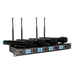American Audio WM-419 4-CHANNEL Uhf Handheld Wireless Microphone System Adj. Fixed Price $344.00.