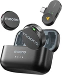 Maono Wireless Lavalier Microphone For Iphone 17/16/15/ANDROID/PC, Usb Mini. Fixed Price $59.99.