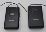 Shure Wireless Transmitter & Receiver Body Pack Set FP1 G5 FP5 494-518MHZ. Fixed Price $250.00.