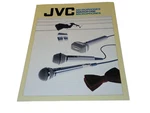 Jvc Microphones Brochure For M-510. M-210, MD-38, MD-280 D-247 D-118 MU-815. Fixed Price $24.99.