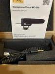 Pixal Voical MC-550 Microphine For Dslr Camera And Camcorder. Fixed Price $18.00.