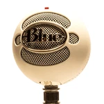 Blue Snowball Condenser Usb - Microphone White Includes Stand Cable. Fixed Price $9.99.