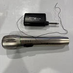 Qfx M-308 Wireless Unidirectional Dynamic Professional Microphone & Receiver. Fixed Price $13.50.