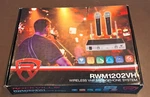Rockville RWM1202VH Vhf Wireless Dual Handheld Microphone System, Damaged. Fixed Price $20.00.