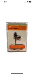 Jk Mic-j Black Clip-on Lavalier Omnidirectional Condenser Microphone T4 Plug New. Fixed Price $10.80.